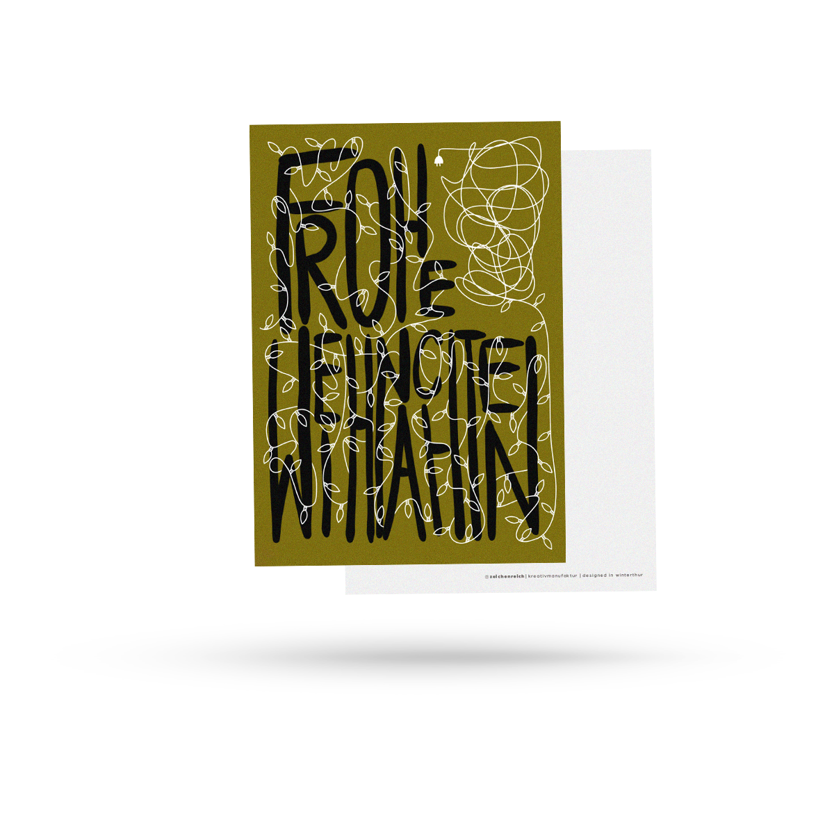 Lichterkette – Postkarte A6