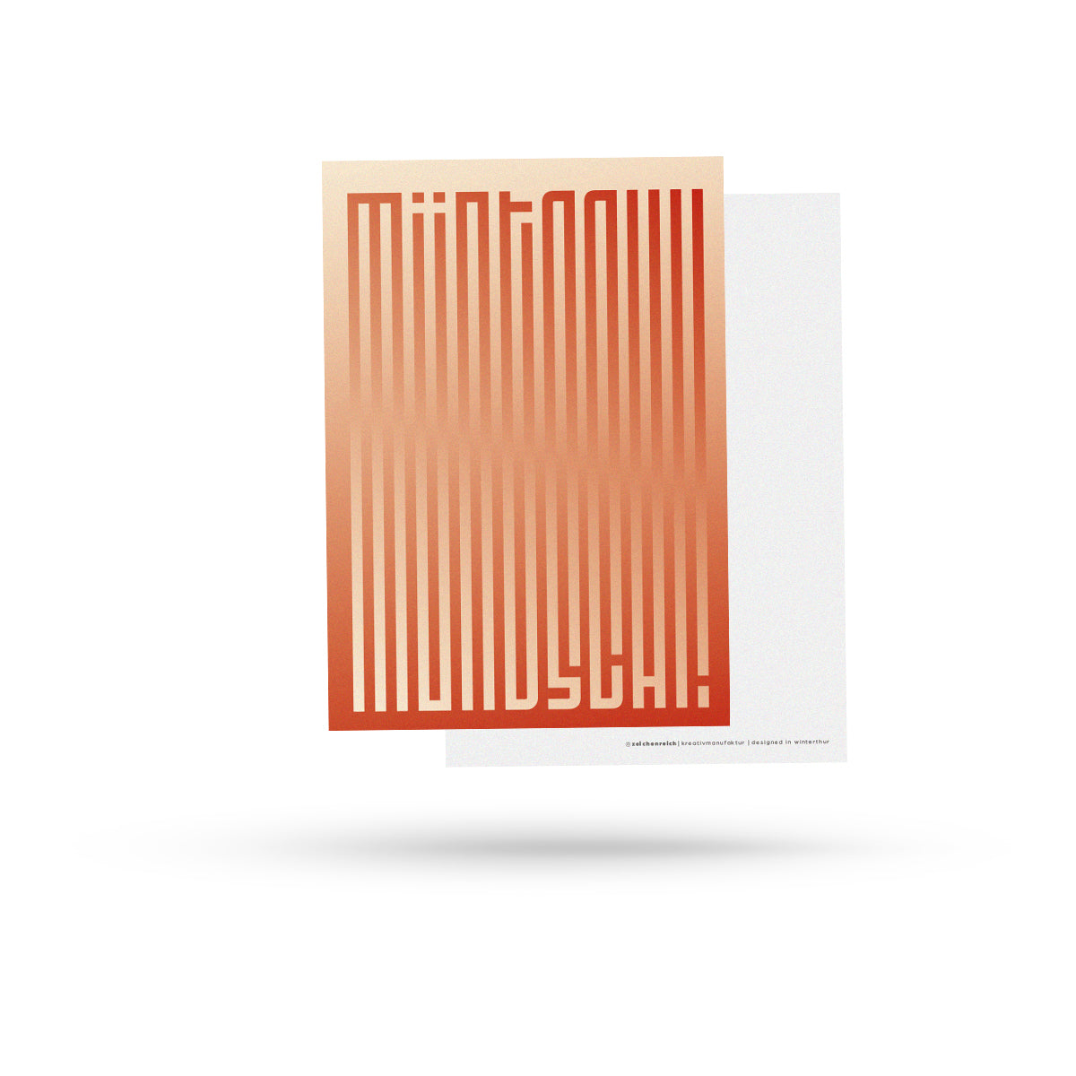 Müntschi – Postkarte A6