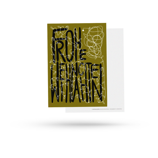 Lichterkette – Postkarte A6